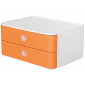 Kutija s 2 ladice Han - Allison smart, narancasta