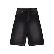 Bershka Kavbojke črn denim