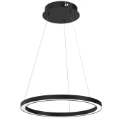 LED luster na sajli GALAXIA LED/26W/230V crna