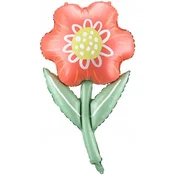 FLOWER folijski balon cvet pomlad darilo za materinski dan rojstni dan 53x96cm
