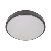 Plafonska svetiljka sa senzorom WILTON 2xE27/60W/230V precnik 33 cm antracit