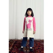 Mini Rodini Otroška bombažna obleka Cat