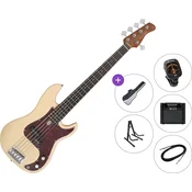Sire Marcus Miller P5R Alder-5 Premium SET Vintage White 5 strunska bas kitara