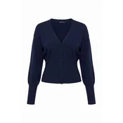 Trendyol Milla ženska suknja End Knitwear Cardigan Twoaw27Hi00091, tamnoplava