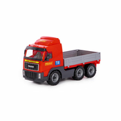 POLESIE Igracka Kamion PowerTruck, Sa spuštenim stranom, Crveni