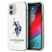 US Polo USHCP12STPUHRWH iPhone 12 mini 5,4 white Shiny Big Logo (USP000049)