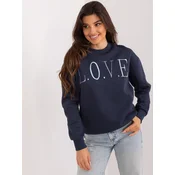 Sweatshirt-D10606BA02565C-navy blue