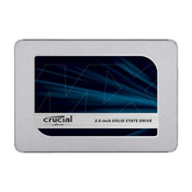 Crucial® MX500 4000GB SATA 2.5” 7mm (with 9.5mm adapter) SSD, EAN: 649528906472