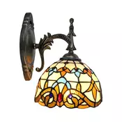 Brilagi - Tiffany vitražna zidna lampa MIRABELLA 1xE14/40W/230V
