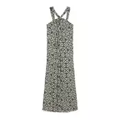 VERO MODA Poletna obleka VMMENNY  slonovina / kit / črna