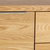 Homestar Omara LISBON 180x45x82 cm, hrast