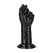 Gardj Europe Fist of Pleasure – dildo v obliki pesti – 569 g/21 cm – črn