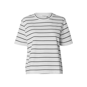 SELECTED FEMME Majica SLFESSENTIAL črna/bela