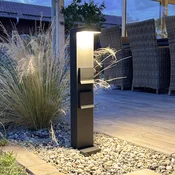 Deko-Light LED-soklna svetilka vtičnica Lerna, 60 cm, aluminij temno siva - Sodobni