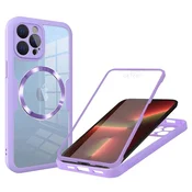 Hibridni Full body ovitek Techsuit ColorVerse 360 MagSafe za iPhone 13 Pro - purple