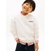 TOMMY HILFIGER Majica  rdeča / črna / bela