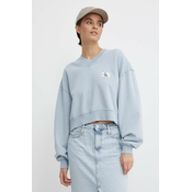 Bombažen pulover Calvin Klein Jeans ženska