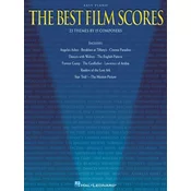 THE BEST FILM SCORES,25 THEMES BY 15 COMPOSERS EASY PIANO