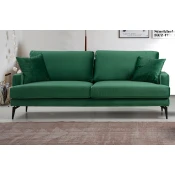 Atelier del Sofa Trosed Papira 90x88x205cm Zeleni