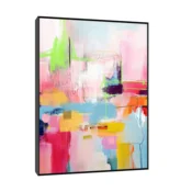 Canvas Slika na platnu Uspomena, 45x60 cm, Sa ramom, Crna
