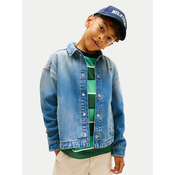 Tommy Hilfiger Jeans srajca Vintage KB0KB10212 Modra Regular Fit