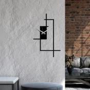 Wallity Zidni sat 49x30cm Crni