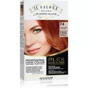 Alfaparf Milano Il Salone Milano Plex Rebuilder permanentna barva za lase odtenek 7.4 - Copper Blonde 1 kos