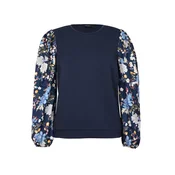 Anna Field Bluza temno modra / rumena / oliva / bela