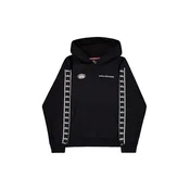 ALPHA INDUSTRIES Majica črna/bela