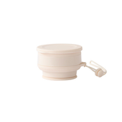 INF Zložljiva skodelica - 350 ml bela silikonska zložljiva skodelica White, (21780849)