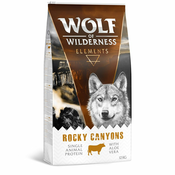2x12kg Wolf of Wilderness Rocky Canyons - govedina hrana za pse