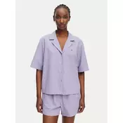 Tommy Hilfiger Pižama UW0UW06505 Svetlo vijolična Regular Fit