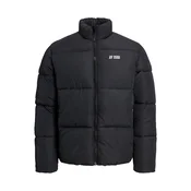 JACK & JONES Prehodna jakna JJMax črna/bela
