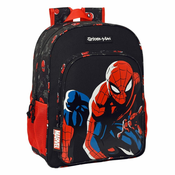 Školski Ruksak Spiderman Hero Crna (33 x 42 x 14 cm)