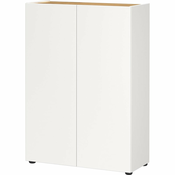 Bela omarica za čevlje v hrastovem dekorju 74x105x33 cm Alviano – Germania