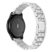 INF Srebrn nerjaveče jeklo 22mm Pas za uro Kompatibilen s Huawei GT Series, (5000263990)
