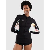 ONeill Bahia 2/1mm Front Zip L/S Spring Wetsuit black