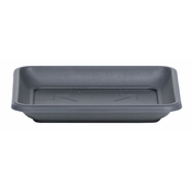 Prosperplast Kvadratni krožnik 22 cm TERRA PKWT22 | Antracit