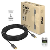 KAB Club3D Ultra brzi HDMI kabel, certificirani AOC, 4K pri 120 Hz/8K pri 60 Hz, jednostrani M/M, 20 m/65,6 ft, CAC-1379