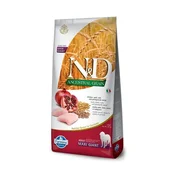 N&D AG Suva hrana za odrasle pse, Piletina i nar, Medium&maxi breed, 12kg