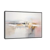 Canvas Slika na platnu Pogledi, 60x40 cm, Sa ramom, Crna