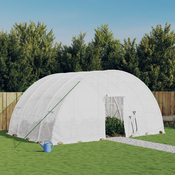 Staklenik s celicnim okvirom Bijeli 24 m2 6x4x2,85 m