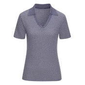 VIVANCE Majica marine/naravno bela