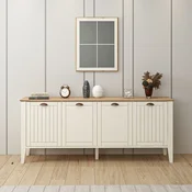Hanah Home komoda Marlo 20675, 183 cm, Derin Sepet
