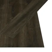 Vidaxl Samolepilna talna deska Narava 32 szt. Temno rjava 4,46 m2 PVC