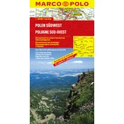 Polsko Südwest / mapa 1:300T MD