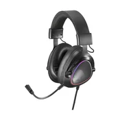 Žične igralne slušalke Spartan Gear Erato - črne (PC/PS4/PS5/X1/XSX/SWITCH/SWITCH2)