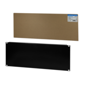 LogiLink 19 Solid Blank Panel 4U, black