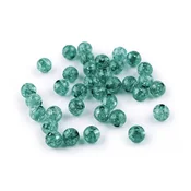 Plastične kroglice z razpokami O8 mm - (24) zelena steklenička (500 g)