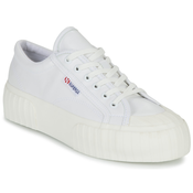 Superga  Nizke superge 2630 STRIPE PLATFORM VEGAN  Bela